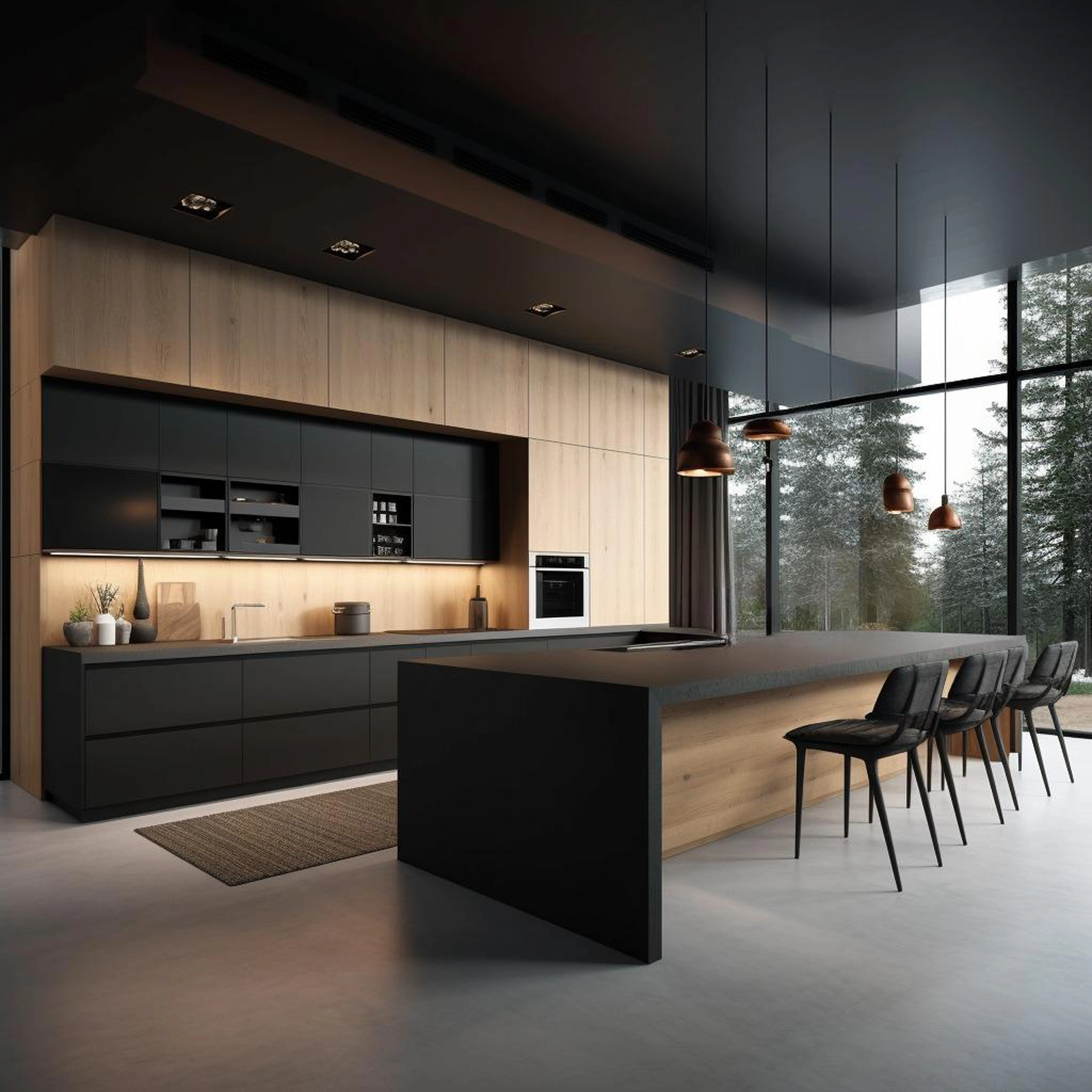 Wooden Shelving & Cabinets Dubai UAE - Interior Fitout Services Dubai UAE